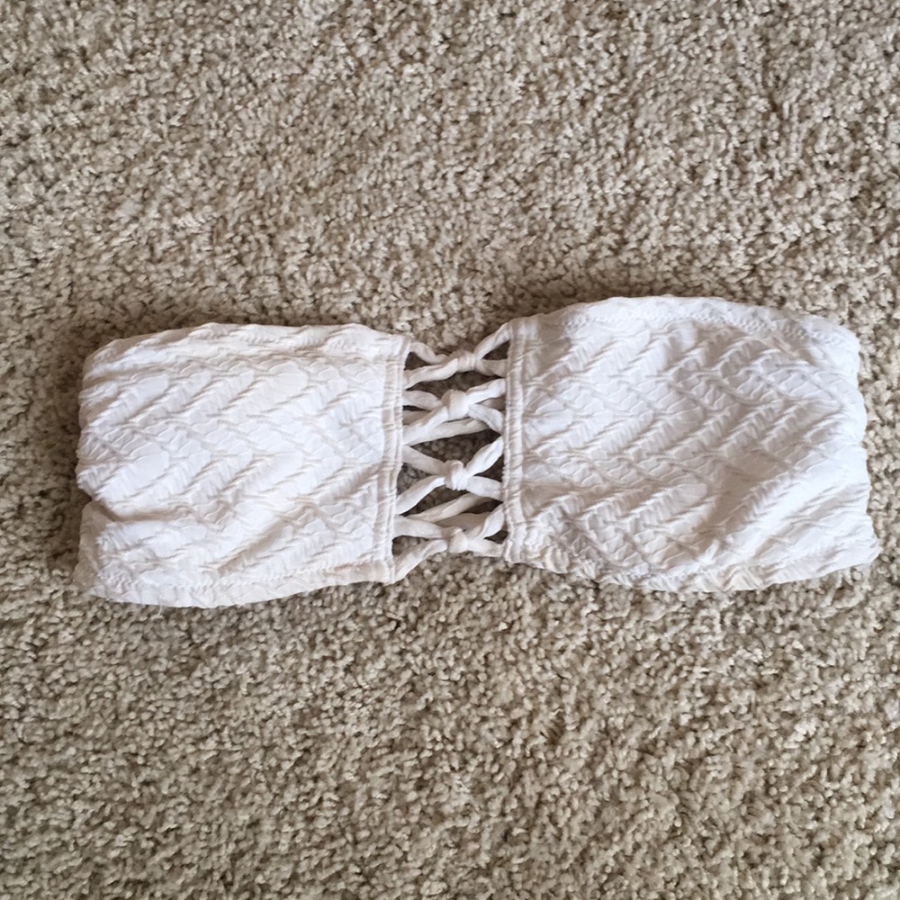 H&M strapless bandeau bikini top